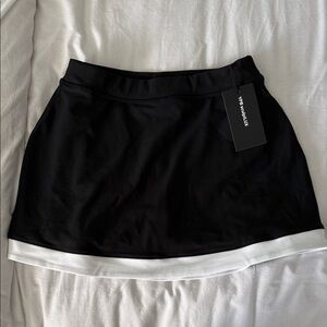 Workout tennis skirt